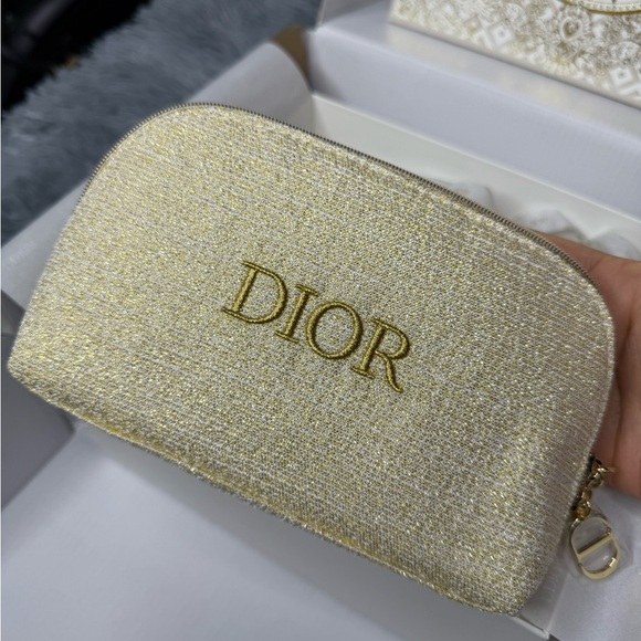 Dior Makeup Bag Limited Edition Holiday color. Bag Only - Picture 4 of 5
